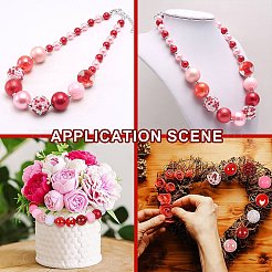 DIY Bubblegum Bracelet Pendant Decoration Making Kit for Valentine's Day&nbsp;DIY-CJC0007-02