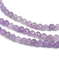 Natural Lavender Amethyst Beads Strands&nbsp;X-G-C127-A03-04