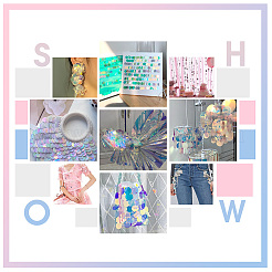 180G 6 Style Ornament Accessories&nbsp;PVC-PH0001-22