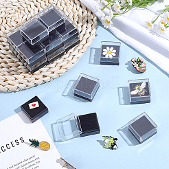 Transparent Plastic Badge Storage Boxes&nbsp;LS-CON-WH0083-017