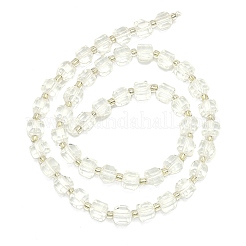 Synthetic Quartz Crystal Beads Strand&nbsp;G-I376-D69-01