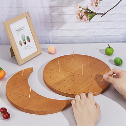Round & Moon Lollipop Display Stands&nbsp;ODIS-WH0030-88