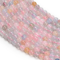 Natural Morganite Beads Strands&nbsp;GG-G476-4mm-01