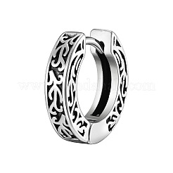 304 Stainless Steel Hoop Earrings for Men&nbsp;WGA52BD-01