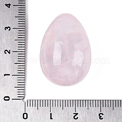 Natural Rose Quartz Egg Shape Figurine Display Decorations&nbsp;G-Q608-02A