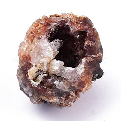 Natural Geode Agate Druzy Agate Display Decorations&nbsp;DJEW-I014-01A