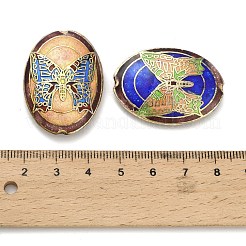 Handmade Cloisonne Beads&nbsp;CLB-Z001-09G