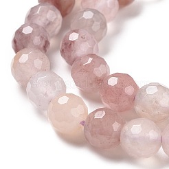 Natural Violet Strawberry Quartz Beads Strands&nbsp;G-E571-02A