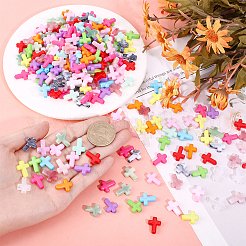 300Pcs 2 Styles Acrylic Beads&nbsp;OACR-HY0001-24