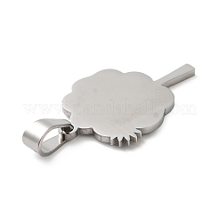 Non-Tarnish 304 Stainless Steel Pendants&nbsp;STAS-C079-06P