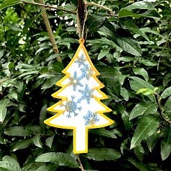 Christmas Themed Big Pendant Silicone Molds&nbsp;DIY-L067-C02