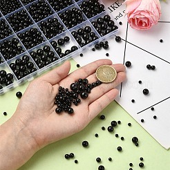 4 Styles ABS Plastic Imitation Pearl Beads&nbsp;KY-YW0001-72A