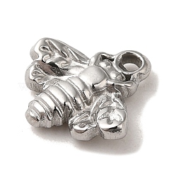 Non-Tarnish 304 Stainless Steel Charms&nbsp;STAS-L022-286P
