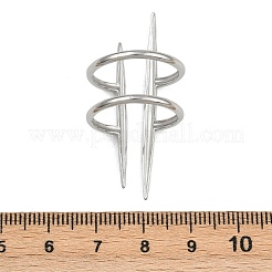 304 Stainless Steel Cuff Rings for Women&nbsp;RJEW-L133-05P