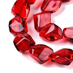 Electroplate Glass Beads Strands&nbsp;EGLA-N012-05