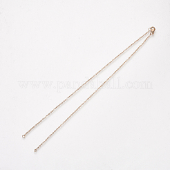 304 Stainless Steel Cable Chain Necklace Making&nbsp;STAS-T040-PJ209-3-36