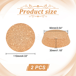 Cork Bottle Stoppers&nbsp;FIND-WH0033-45B