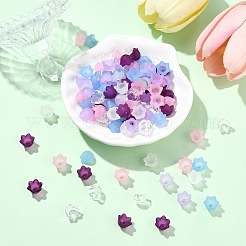 300Pcs 6 Styles Transparent Acrylic Beads&nbsp;TACR-YW0002-52