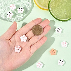 10PCS Cartoon Resin Cabochones&nbsp;RESI-YW0004-58