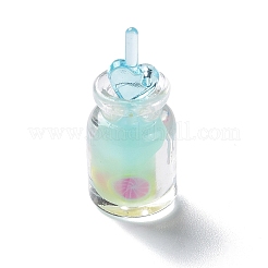 Luminous Transparent Resin Pendants&nbsp;RESI-K019-08