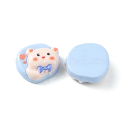Opaque Cute Cartoon Resin Cabochons&nbsp;CRES-O006-06F