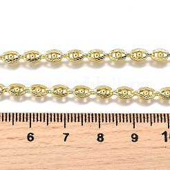 Eye Brass Link Chain Necklaces&nbsp;NJEW-M108-16G