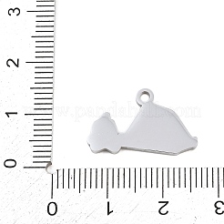 304 Stainless Steel Pendants&nbsp;SA-CBAE30B-04C-P