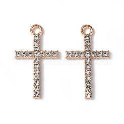 Alloy Crystal Rhinestone Pendants&nbsp;X-PALLOY-F288-03KCG