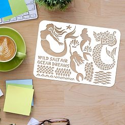 Large Plastic Reusable Drawing Painting Stencils Templates&nbsp;DIY-WH0202-210