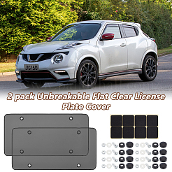 PC Automobile Licence Plate Frame&nbsp;AJEW-WH0596-422