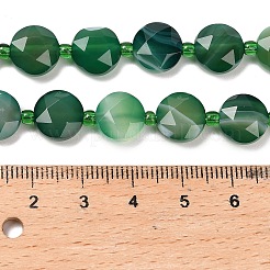 Natural Banded Agate Beads Strands&nbsp;G-C116-A180-01C