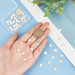 60Pcs 2 Colors Brass Charms&nbsp;KK-DC0002-11