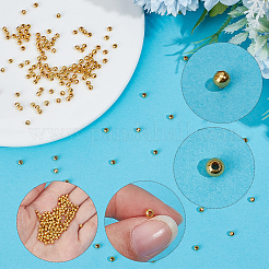 500Pcs Brass Beads&nbsp;FIND-PA0001-69G