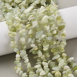 Natural New Jade Chip Bead Strands&nbsp;G-M205-29