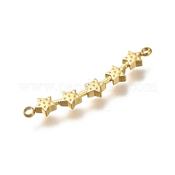 Ion Plating(IP) 304 Stainless Steel Connector Charms&nbsp;STAS-A104-03G
