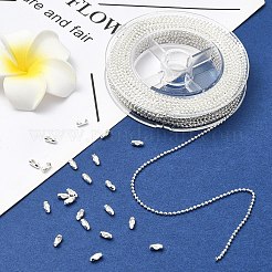 1 Roll Iron Ball Bead Chains&nbsp;CH-YW0002-04S