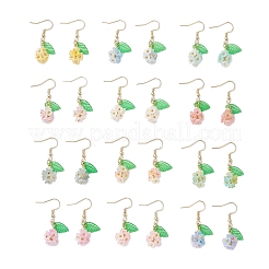 12Pair Transparent Acrylic Dangle Earrings&nbsp;EJEW-JE06558