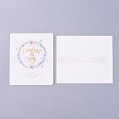 Envelope and Merry Christmas Greeting Cards Sets&nbsp;DIY-I029-03H