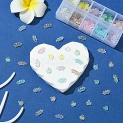200Pcs 10 Colors Crown Resin Cabochons&nbsp;MRMJ-CJ0001-22