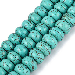 Synthetic Turquoise Beads Strands&nbsp;G-Q613-02C