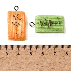 Opaque Resin Imitation Food Pendants&nbsp;RE-CBAFC07-03P