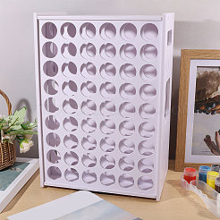 108-Hole Rotatable Plastic Paint Racks&nbsp;ODIS-WH0043-317
