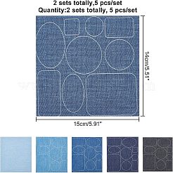 Denim Self-adhesive Patches&nbsp;DIY-NB0001-82