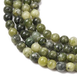 Natural Chinese Jade Beads Strands&nbsp;G-F363-6mm
