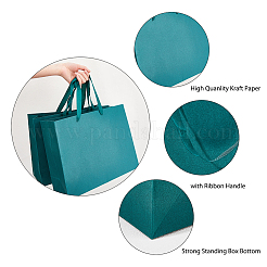 Paper Candy Gift Storage Pouches with Ribbon Handle&nbsp;ABAG-WH0048-05