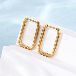 201 Stainless Steel Hoop Earrings&nbsp;EJEW-Z127-01G-03
