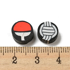 Handmade Polymer Clay Beads&nbsp;X-CLAY-E005-09