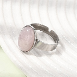 Adjustable 304 Stainless Steel Finger Rings for Women&nbsp;GG-CBA7994-04P-19