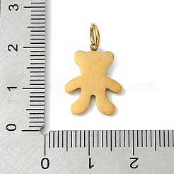 304 Stainless Steel Enamel Pendants&nbsp;STAS-A145-01L-G