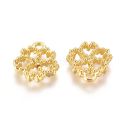 Alloy Open Back Bezel Pendants&nbsp;LS-PALLOY-E575-31G